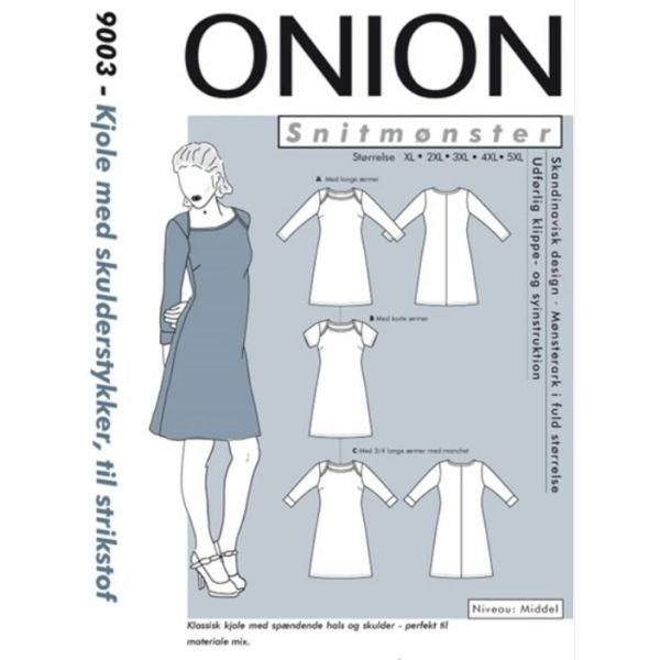 Onion Dame kjole Str. xl-5xl