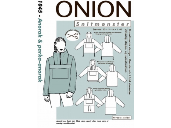 Onion Dame Anorakk og parkas anorakk