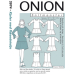 Onion Dame kjole med rysjekant