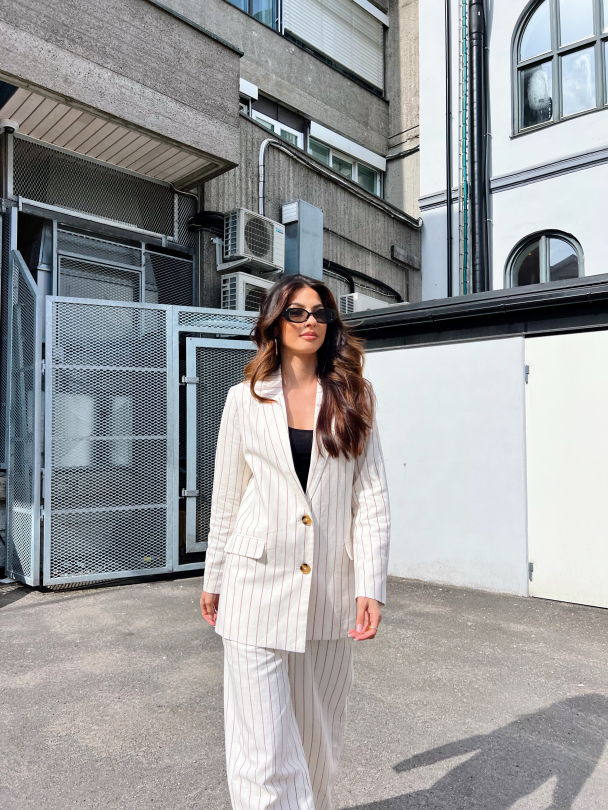 Spigato Blazer - Antique White - Image 6