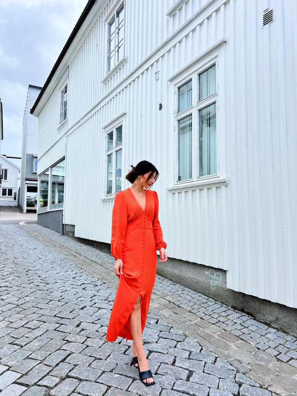Emanuelle Slim Dress - Tigerlily - Image 6