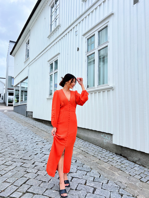 Emanuelle Slim Dress - Tigerlily - Image 7