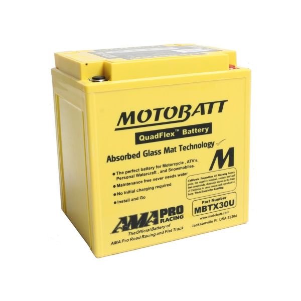 AGM, 390 A, 32.0 Ah.97-22 Touring, 09-22 Trike