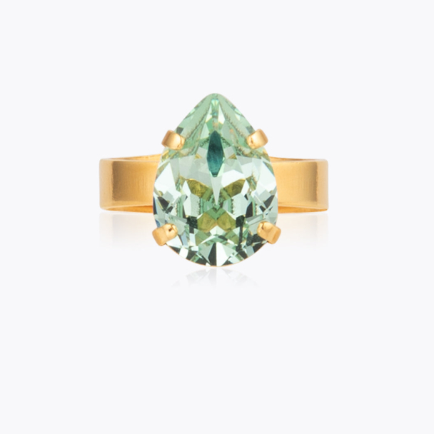 Mini Drop Ring - Chrysolite - Image 1