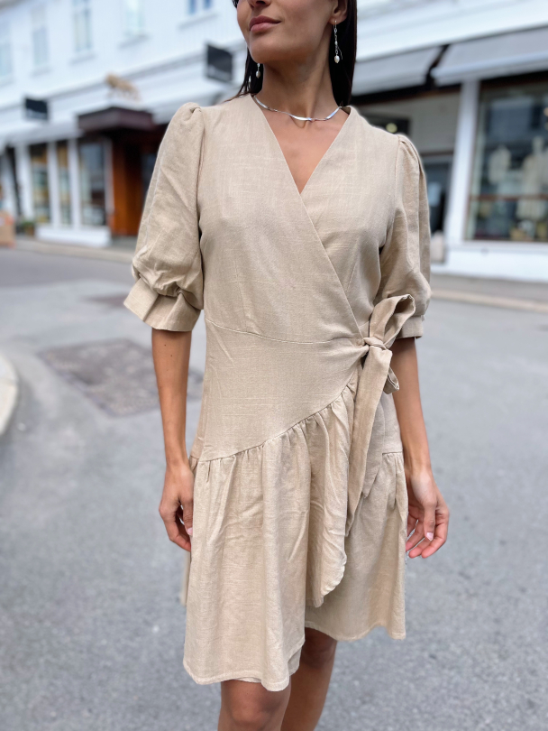 Prima 2/4 Wrap Dress - Nomad - Image 1