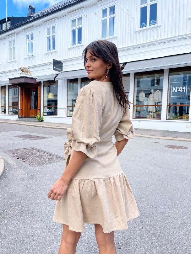 Prima 2/4 Wrap Dress - Nomad - Image 4