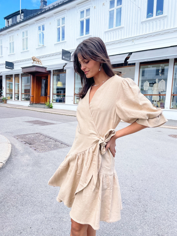 Prima 2/4 Wrap Dress - Nomad - Image 6