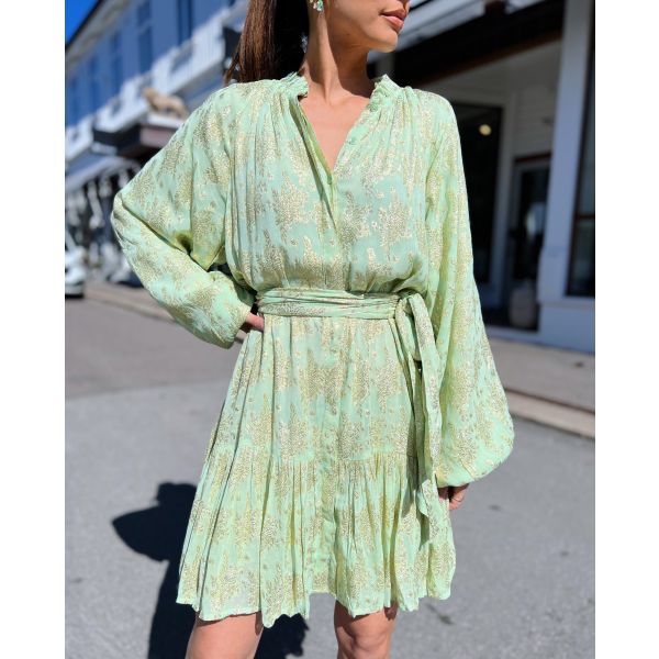 Noreen Dress -French Lime