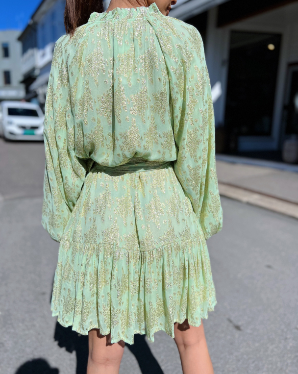 Noreen Dress -French Lime - Image 4