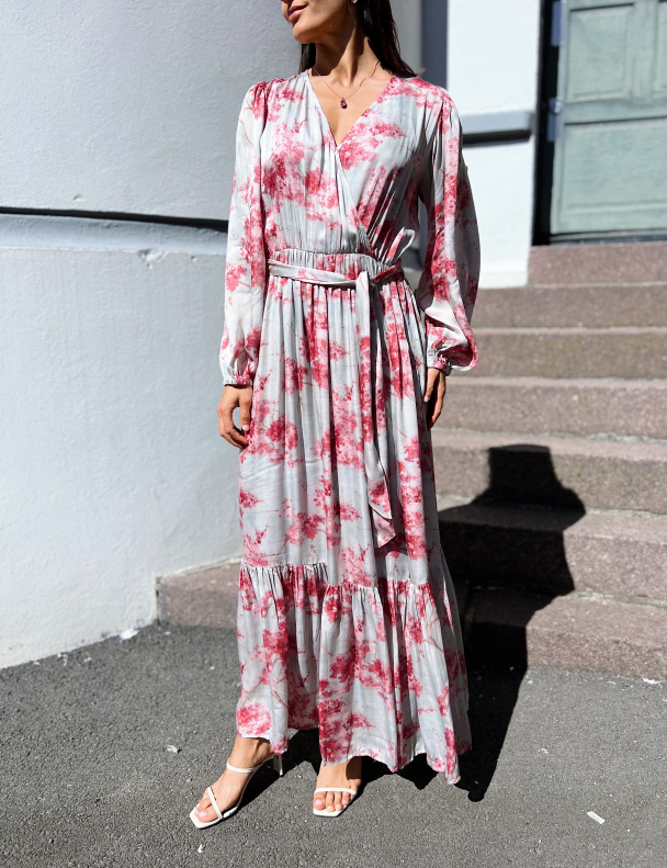Ingrid Maxi Dress - Cherry Bloom  - Image 1