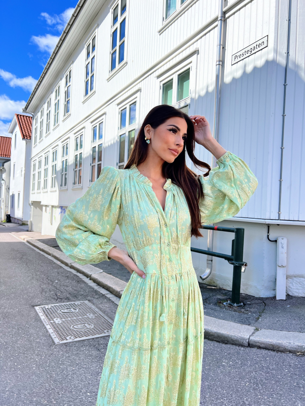 Elodie dress - french lime  - Image 4