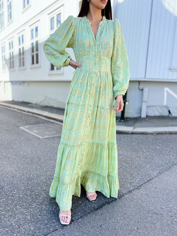 Elodie dress - french lime  - Image 1