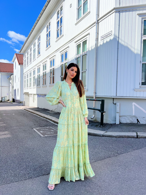 Elodie dress - french lime  - Image 7
