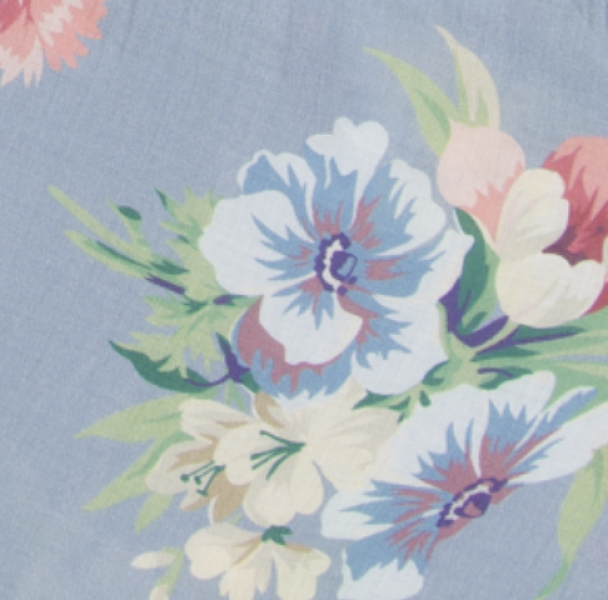 Twisted Maxi Dress - Blue Bouquet - Image 2