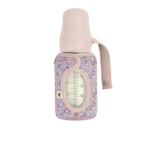 BIBS x LIBERTY- BABY BOTTLE SLEEVE SMALL ELOISE BLUSH