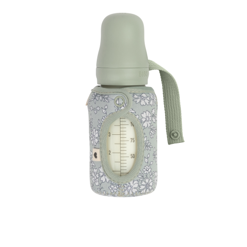 BIBS x LIBERTY- BABY BOTTLE SLEEVE SMALL CAPEL SAGE