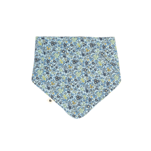 BIBS x LIBERTY- BANDANA BIB CHAMOMILE LAWN BABY BLUE