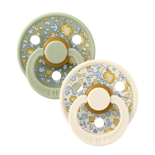 BIBS x LIBERTY | Colour 2-pk - Eloise Sage Mix