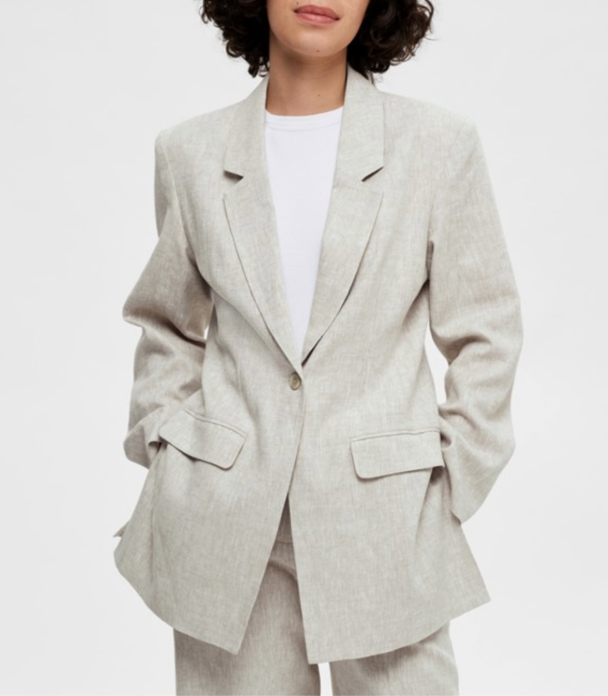 Tania Slim Blazer - Nomad - Image 3
