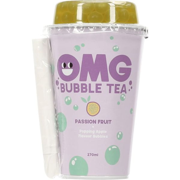 Bubble Tea Passion Fruit 270ml Omg (KUN I BUTIKK)