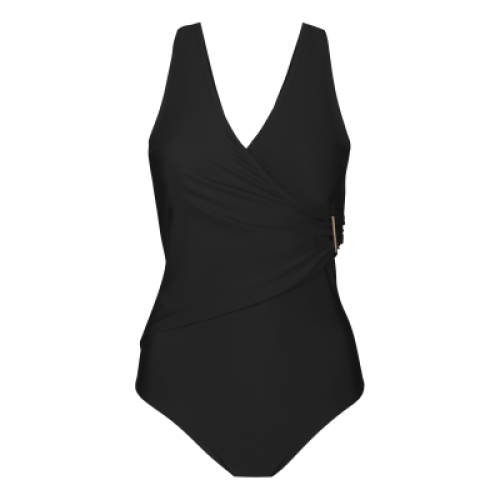 Solid Line' Swimsuit, sort