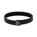 Bracelet black calf leather - 12mm 