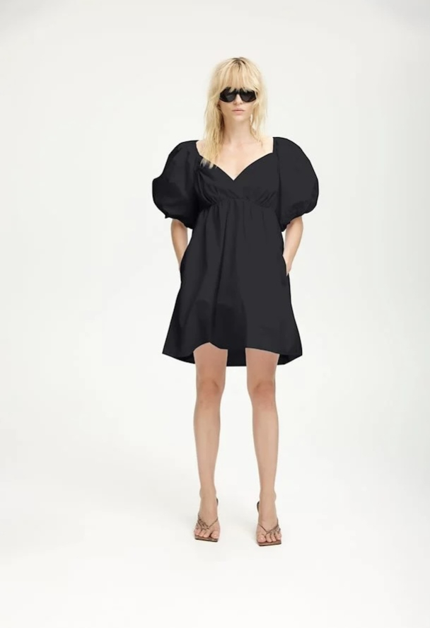 Bera Short Dress - Black  - Image 2