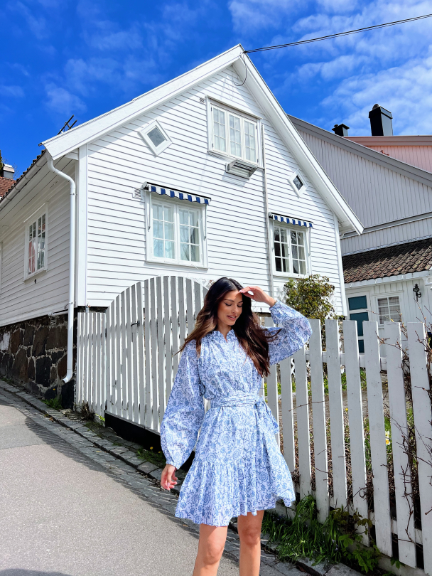 Noreen Dress - Bluebell - Image 4