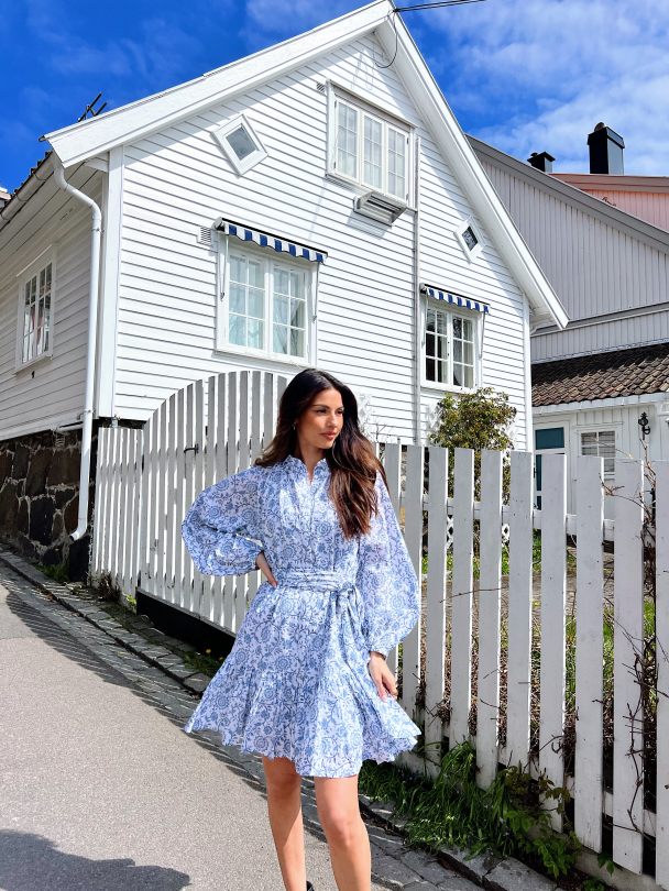 Noreen Dress - Bluebell - Image 5
