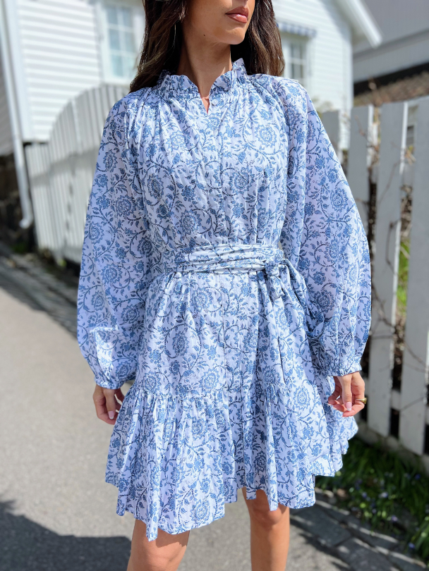 Noreen Dress - Bluebell - Image 1
