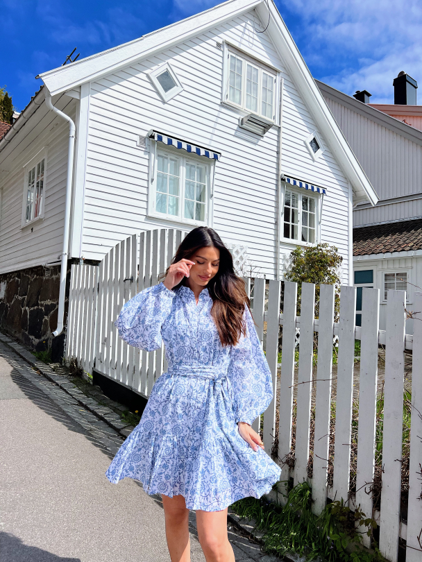 Noreen Dress - Bluebell - Image 6