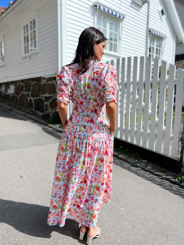 Fabienne Dress - Pink Botanic - Image 5