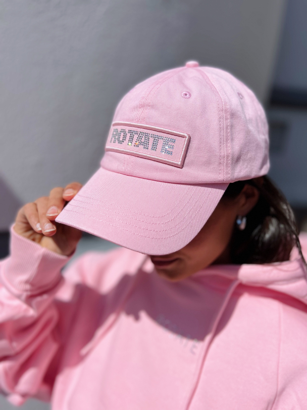 Regular Cap With Logo - Almond Blossom  - Image 3