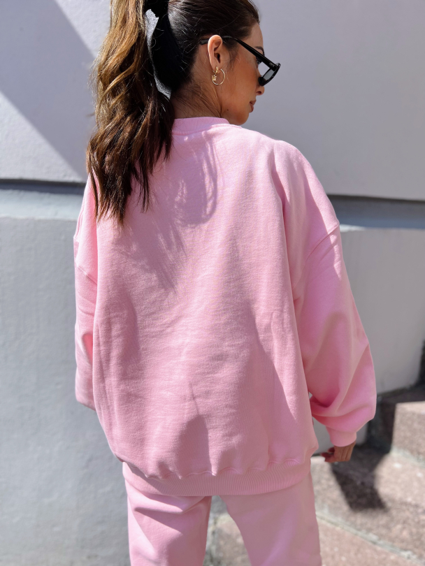 Sweat Crystal Crewneck - Almond Blossom - Image 4