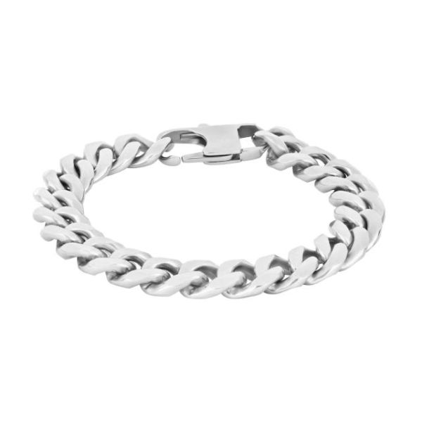 SON bracelet STEEL shiny - Silver 10,5mm