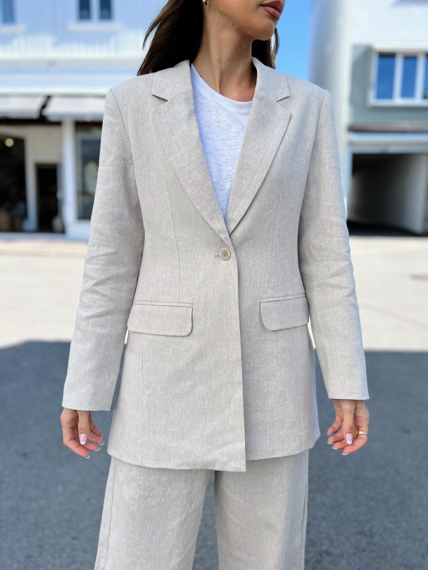 Tania Slim Blazer - Nomad - Image 1