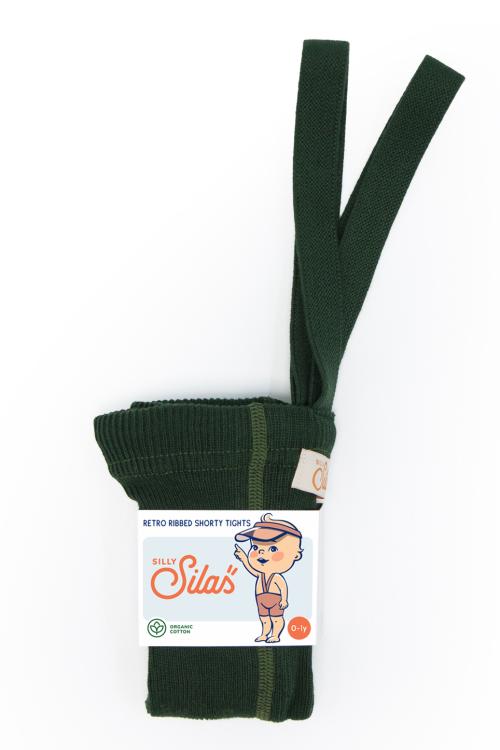Silly Silas | Shorty Tights - Dark Forest Green