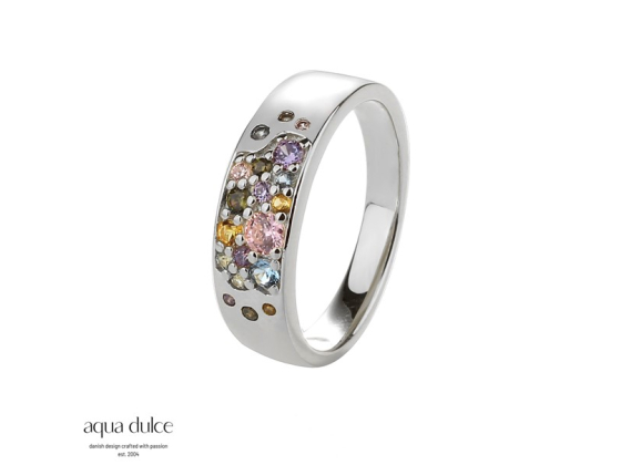 Ring - Pastel Stardust (Sølv)
