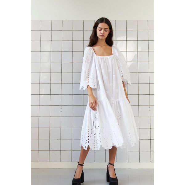 Mirabelle Dress - White