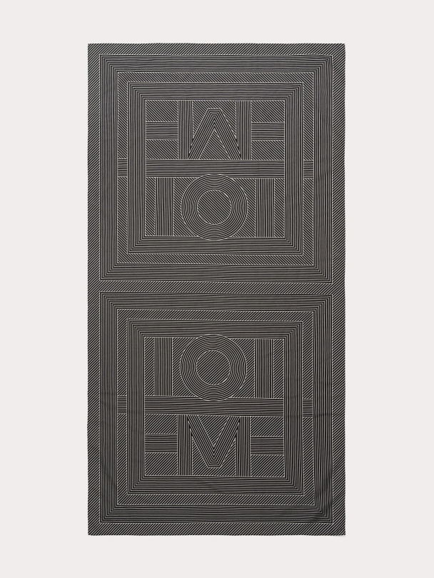 Striped Monogram Cotton Silk Sarong - Image 2