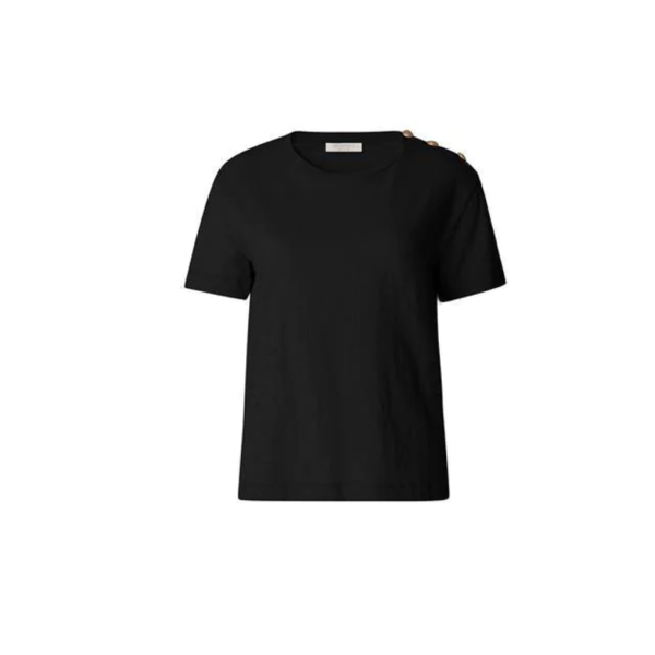 Toulon Bis T-shirt Black |Toulon Bis T-shirt i Black fra Busnel
