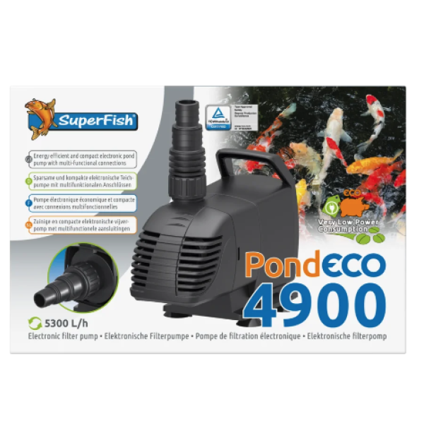 Pond-Eco 4900 Filterpumpe / 29 Watt 5.300 l/t