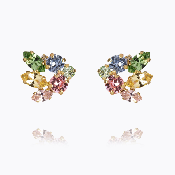 Cora earcuff  Gold - Coral Combo