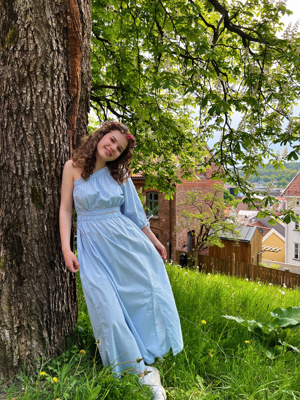 Frankie dress - Powder blue - Image 4
