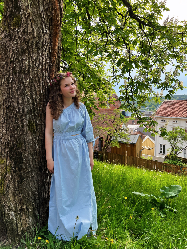 Frankie dress - Powder blue - Image 5