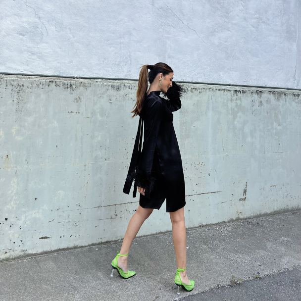 Patti dress - Black - Image 5