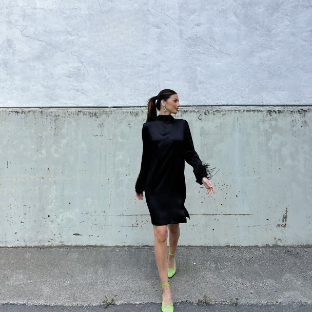 Patti dress - Black - Image 8