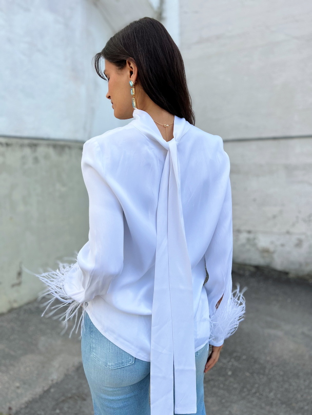 Patti Blouse - White - Image 2