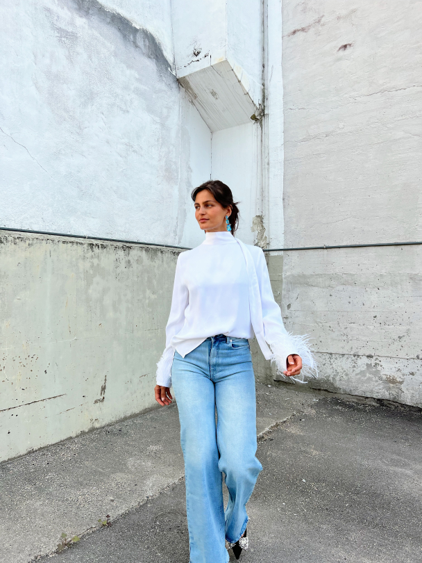 Patti Blouse - White - Image 6