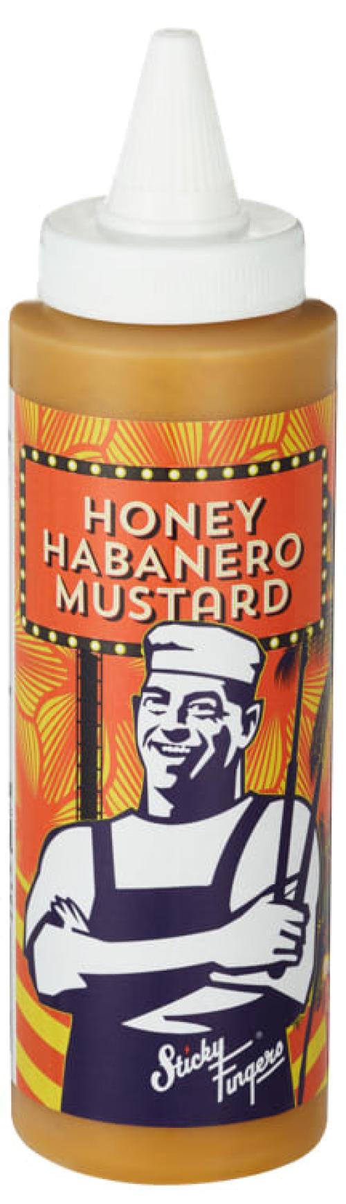 Mustard Honey Habanero 237ml Sticky Fingers